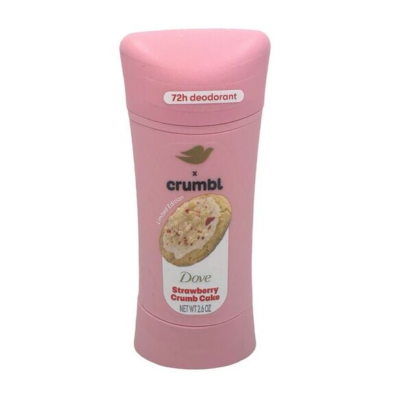 Dove x Crumbl Limited Edition 72HR Deodorant - Strawberry Crumble Cake - 2.6 oz - Picture 2 of 4